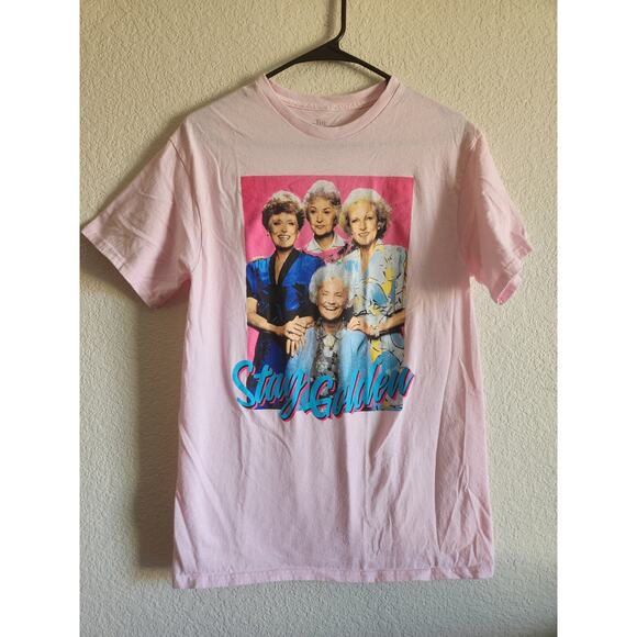 Golden Girls Stay Golden Unisex Logo Graphic Shirt M - Picture 1 of 7